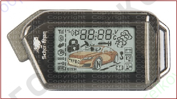 Корпус брелка Scher Khan MOBICAR 3 original Корпус брелка Scher Khan MOBICAR 3 original